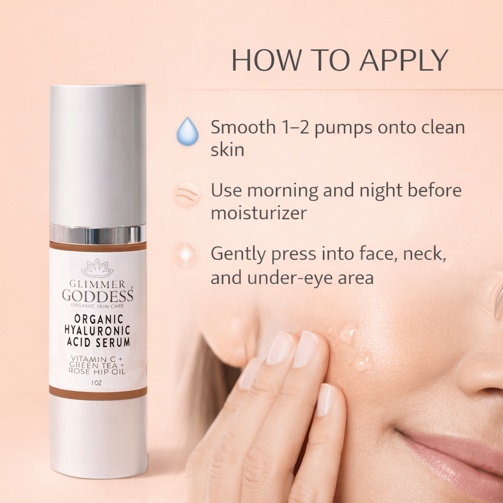 Organic Hyaluronic Acid Serum – Plumping Hydration 1 oz.